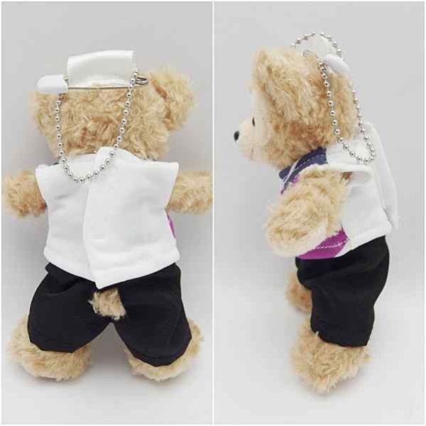 画像3: 【予約受付中】 ダッフィー 衣装 ぬいばサイズ (全長14cm)  show コスチューム 服 紫  a310 (3)