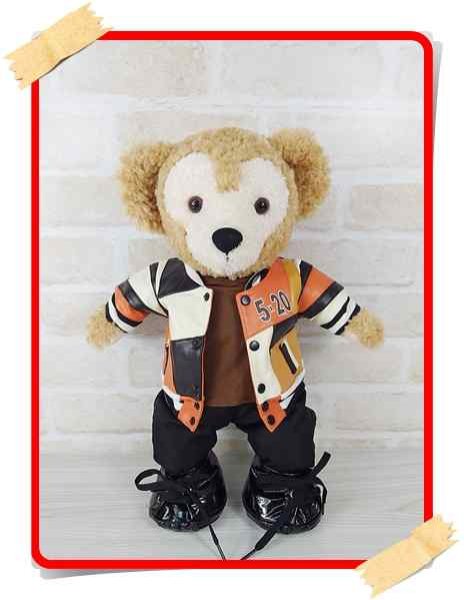 画像1: 【予約受付中】 ダッフィー 衣装 Sサイズ (身長43cm) コスチューム 服 a318 (1)