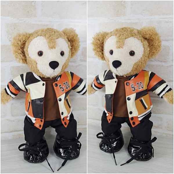 画像2: 【予約受付中】 ダッフィー 衣装 Sサイズ (身長43cm) コスチューム 服 a318 (2)