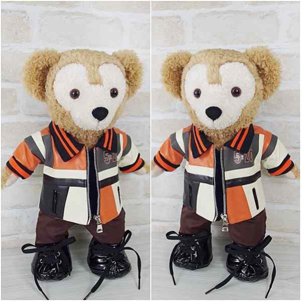 画像2: 【予約受付中】 ダッフィー 衣装 Sサイズ (身長43cm) コスチューム 服 a319 (2)