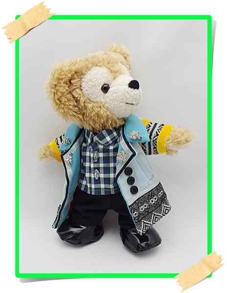 画像1: 【予約受付中】 ダッフィー＆ジェラトーニ 衣装 ポーチサイズ (身長28cm) コスチューム 服 a321 (1)