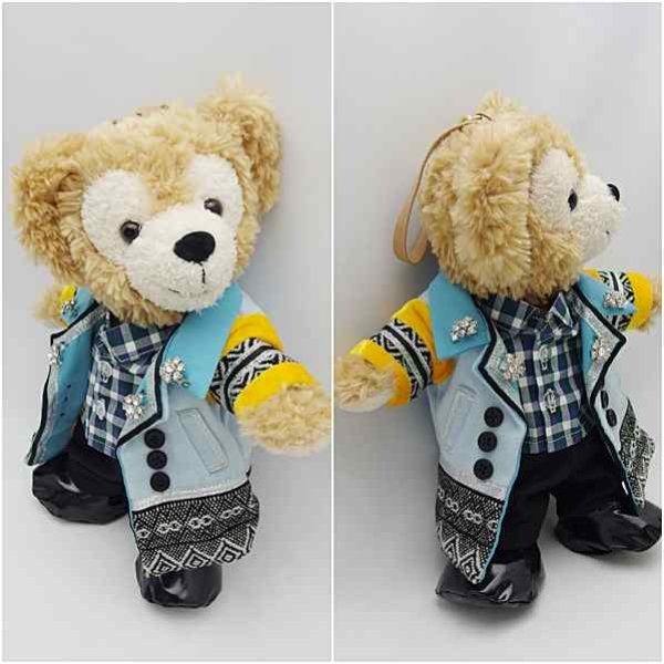 画像3: 【予約受付中】 ダッフィー＆ジェラトーニ 衣装 ポーチサイズ (身長28cm) コスチューム 服 a321 (3)