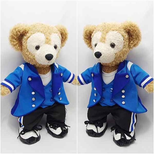 画像2: 【予約受付中】 ダッフィー 衣装 Sサイズ (身長43cm)  コスチューム 服 a323 (2)