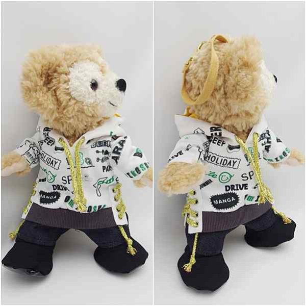 画像2: 【予約受付中】 ダッフィー＆ジェラトーニ 衣装 ポーチサイズ (身長28cm) コスチューム 服 a341 (2)