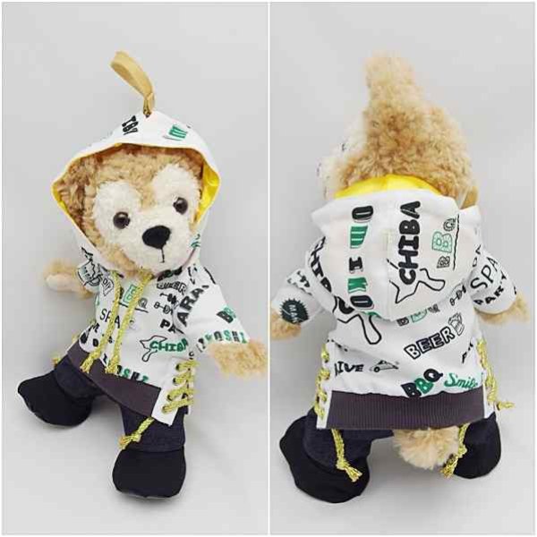 画像3: 【予約受付中】 ダッフィー＆ジェラトーニ 衣装 ポーチサイズ (身長28cm) コスチューム 服 a341 (3)