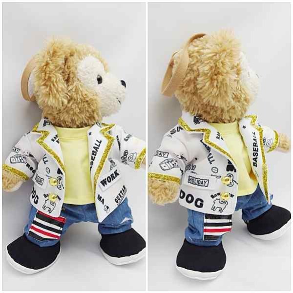 画像2: 【予約受付中】 ダッフィー＆ジェラトーニ 衣装 ポーチサイズ (身長28cm) コスチューム 服 a342 (2)