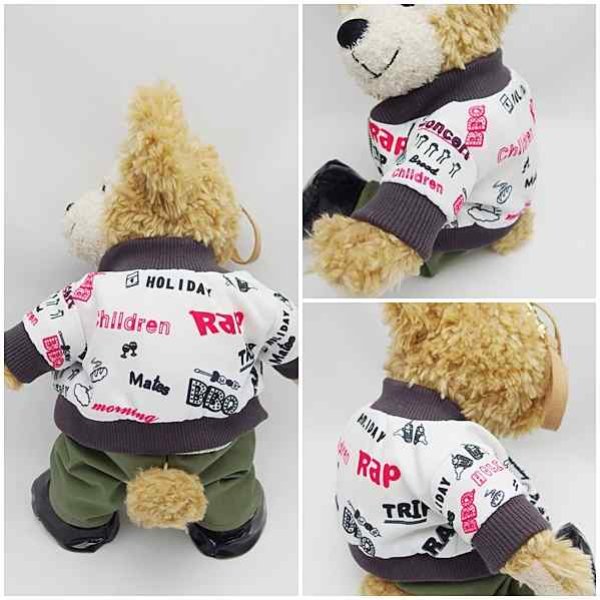 画像3: 【予約受付中】 ダッフィー＆ジェラトーニ 衣装 ポーチサイズ (身長28cm) コスチューム 服 a343 (3)