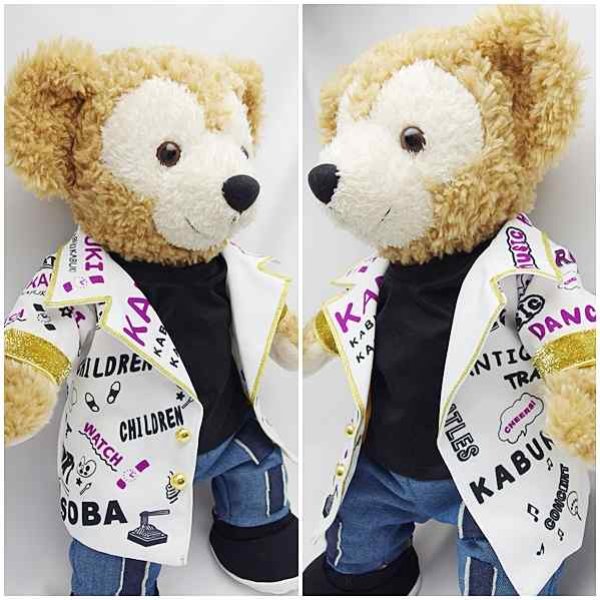 画像2: 【予約受付中】 ダッフィー 衣装 Sサイズ (身長43cm) コスチューム 服 a345 (2)