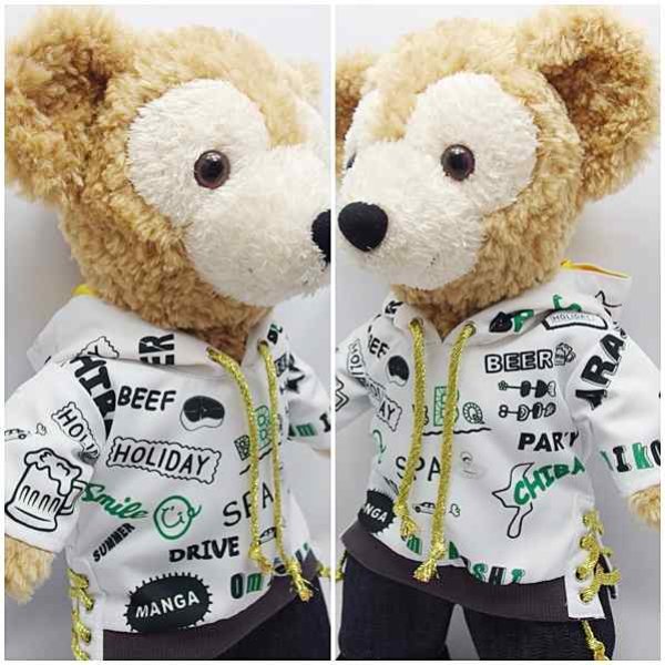 画像2: 【予約受付中】 ダッフィー 衣装 Sサイズ (身長43cm) コスチューム 服 a346 (2)