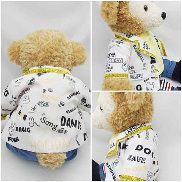 画像3: 【予約受付中】 ダッフィー 衣装 Sサイズ (身長43cm) コスチューム 服 a347 (3)