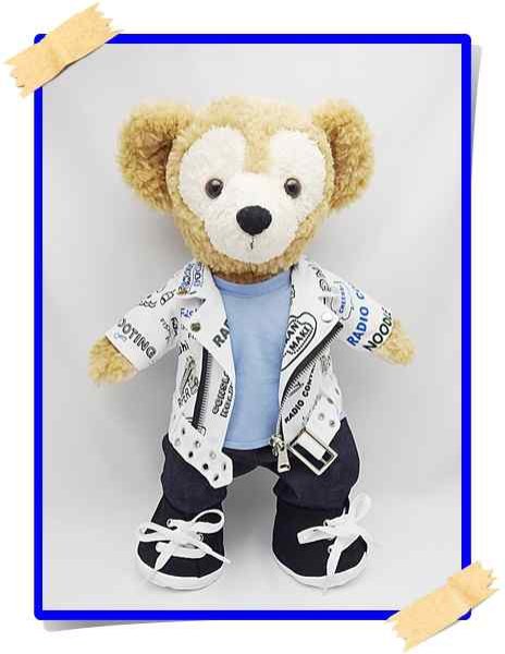 画像1: 【予約受付中】 ダッフィー 衣装 Sサイズ (身長43cm) コスチューム 服 a349 (1)