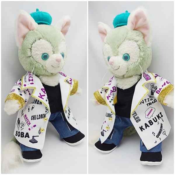 画像2: 【予約受付中】 ジェラトーニ＆ステラルーも着用OK!!衣装 Sサイズ (全長40cm) コスチューム 服 a350 (2)