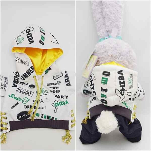 画像2: 【予約受付中】 ジェラトーニ＆ステラルーも着用OK!!衣装 Sサイズ (全長40cm) コスチューム 服 a351 (2)