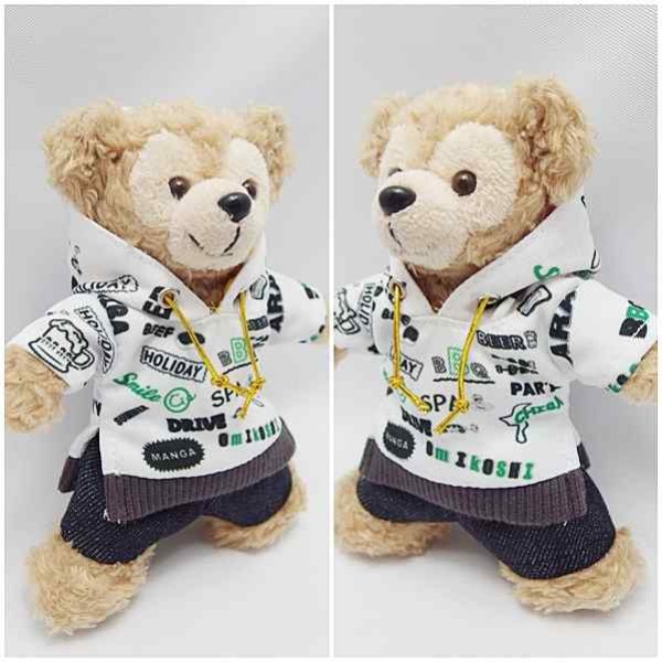 画像2: 【予約受付中】 ダッフィー 衣装 ぬいばサイズ (全長14cm) コスチューム 服 a356 (2)