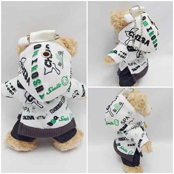 画像3: 【予約受付中】 ダッフィー 衣装 ぬいばサイズ (全長14cm) コスチューム 服 a356 (3)