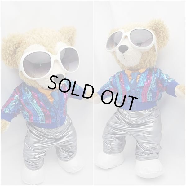 画像2: 【予約受付中】 ダッフィー 衣装 Sサイズ (身長43cm) 70年代 ディスコ コスチューム 服 M a35 (2)