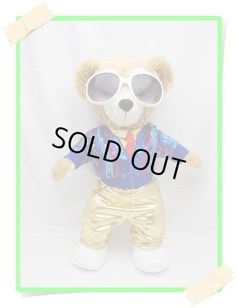 画像1: ダッフィー 衣装 Sサイズ (身長43cm) 70年代 ディスコ コスチューム 服 A a36 (1)