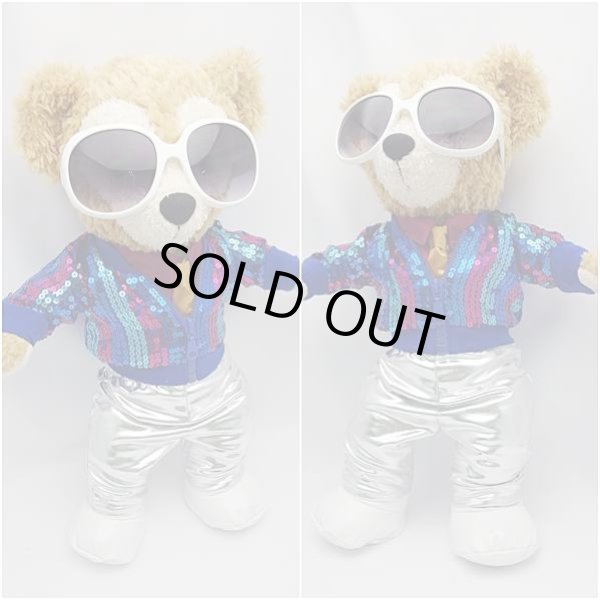 画像2: ダッフィー 衣装 Sサイズ (身長43cm) 70年代 ディスコ コスチューム 服 N a37 (2)