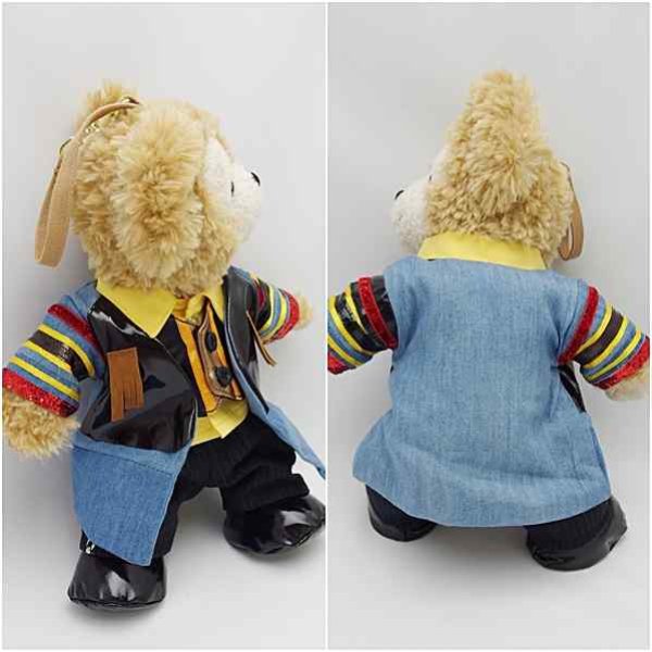 画像3: 【予約受付中】 ダッフィー＆ジェラトーニ 衣装 ポーチサイズ (身長28cm) コスチューム 服 a380 (3)