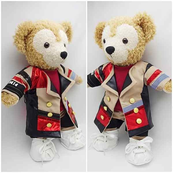 画像2: 【予約受付中】 ダッフィー 衣装 Sサイズ (身長43cm) コスチューム 服 a386 (2)