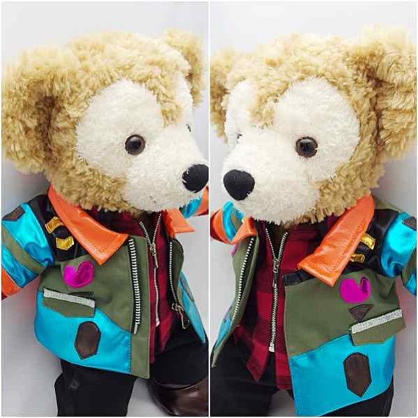 画像2: 【予約受付中】 ダッフィー 衣装 Sサイズ (身長43cm) コスチューム 服 a387 (2)