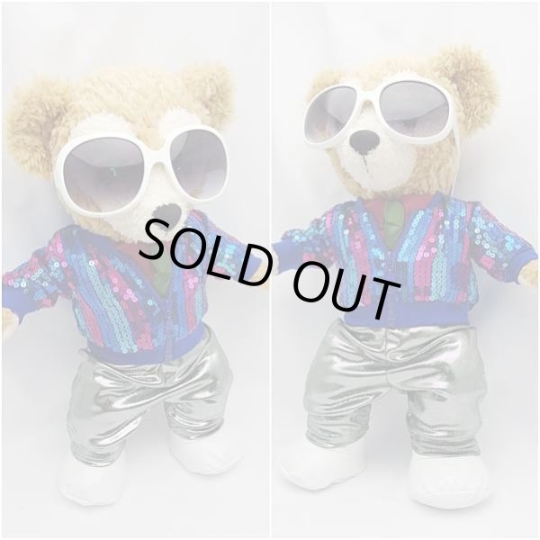 画像2: 【予約受付中】 ダッフィー 衣装 Sサイズ (身長43cm) 70年代 ディスコ コスチューム 服 S a38 (2)