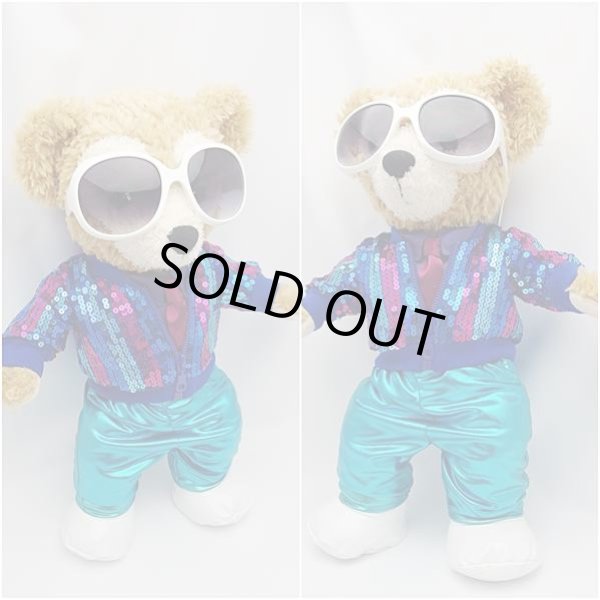 画像2: 【予約受付中】 ダッフィー 衣装 Sサイズ (身長43cm) 70年代 ディスコ コスチューム 服 O a39 (2)