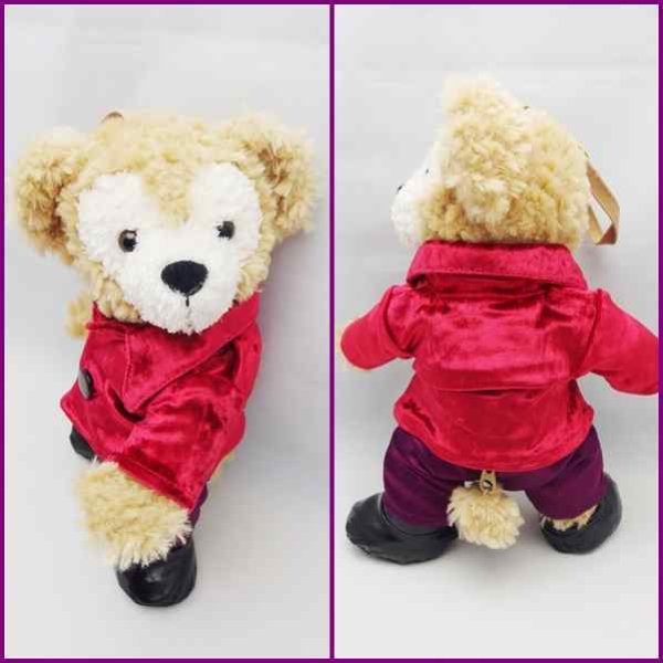 画像3: 【予約受付中】 ダッフィー＆ジェラトーニ 衣装 ポーチサイズ (身長28cm) shake  コスチューム 服 M a42 (3)