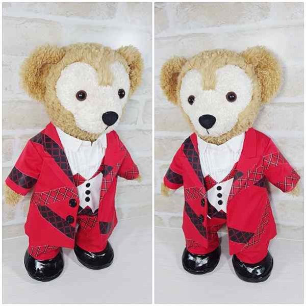 画像2: 【予約受付中】  【予約受付中】 ダッフィー 衣装 Sサイズ (身長43cm) コスチューム 服 a437 (2)