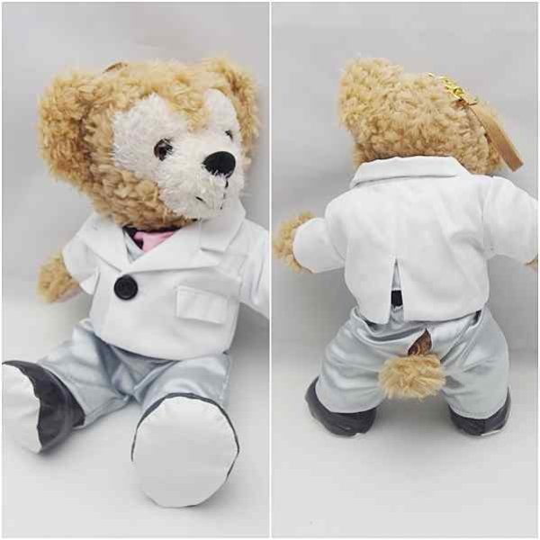 画像3: 【予約受付中】 ダッフィー＆ジェラトーニ 衣装 ポーチサイズ (身長28cm) hung up コスチューム 服 a44 (3)