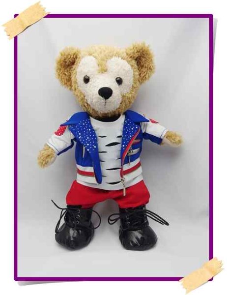 画像1: 【予約受付中】 ダッフィー 衣装 Sサイズ (身長43cm) beautiful a45 (1)