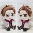 画像2: 嵐 ちびぬい コスチューム 衣装 five 風 衣装 青担当 a504 (2)