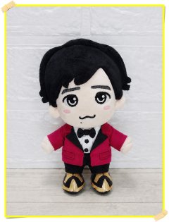 嵐 ちびぬい コスチューム 衣装 5〇20 スーツ 風 衣装 黄色担当 a512