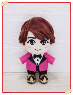 嵐 ちびぬい コスチューム 衣装 5〇20 スーツ 風 衣装 赤担当 a513