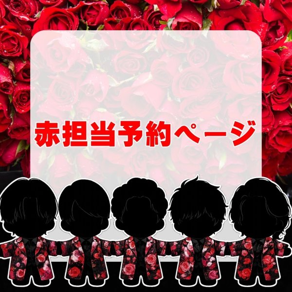 画像1: 嵐 ちびぬい コスチューム 衣装 5〇20 薔薇 風 衣装 赤担当 a518 (1)