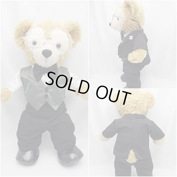 画像3: 【予約受付中】 ダッフィー 衣装 Sサイズ (身長43cm) 執事  コスチューム 服 a54 (3)