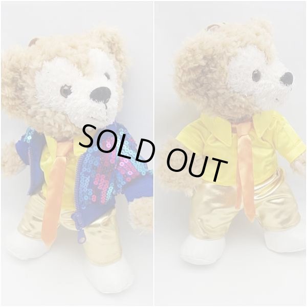 画像2: ダッフィー&ジェラトーニ 衣装 ポーチサイズ (身長28cm) コスチューム 服  70年代 ディスコ  A (2)