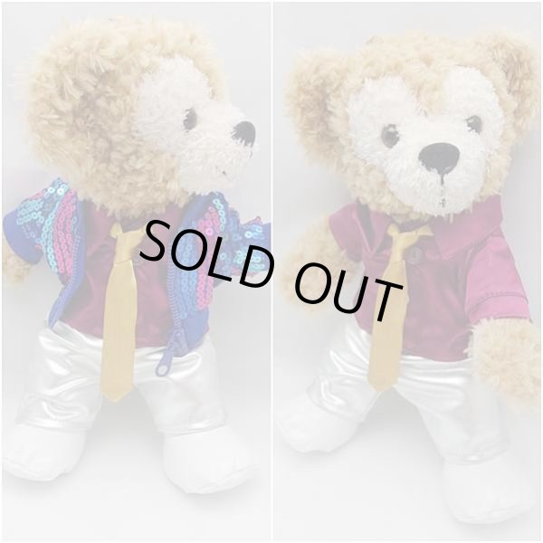 画像2: ダッフィー&ジェラトーニ 衣装 ポーチサイズ (身長28cm) コスチューム 服  70年代 ディスコ  N (2)