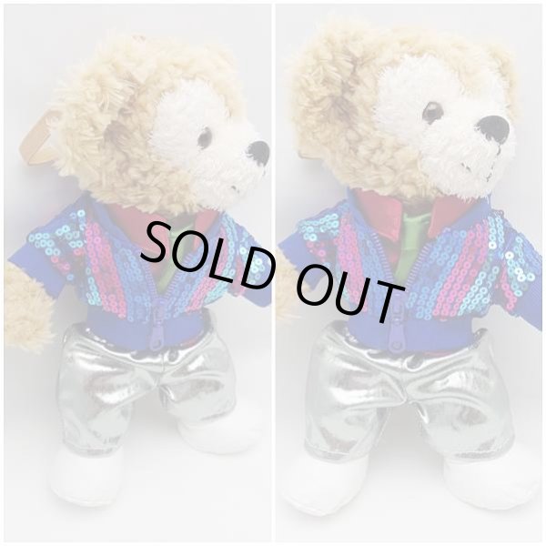 画像2: 【予約受付中】 ダッフィー&ジェラトーニ 衣装 ポーチサイズ (身長28cm) コスチューム 服  70年代 ディスコ  S (2)