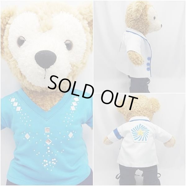 画像3: 【予約受付中】 ダッフィー 衣装 Sサイズ (身長43cm) コスチューム 服 2012 白衣 青 a69 (3)