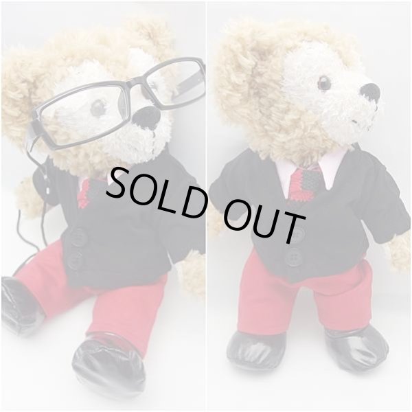 画像2: 【予約受付中】 ダッフィー&ジェラトーニ 衣装 ポーチサイズ (身長28cm) 鍵コス 黒セーター  コスチューム 服 O a70 (2)