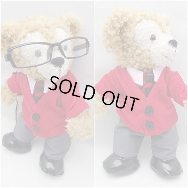 画像2: 【予約受付中】 ダッフィー&ジェラトーニ 衣装 ポーチサイズ (身長28cm) 鍵コス 赤セーター  コスチューム 服 O a72 (2)