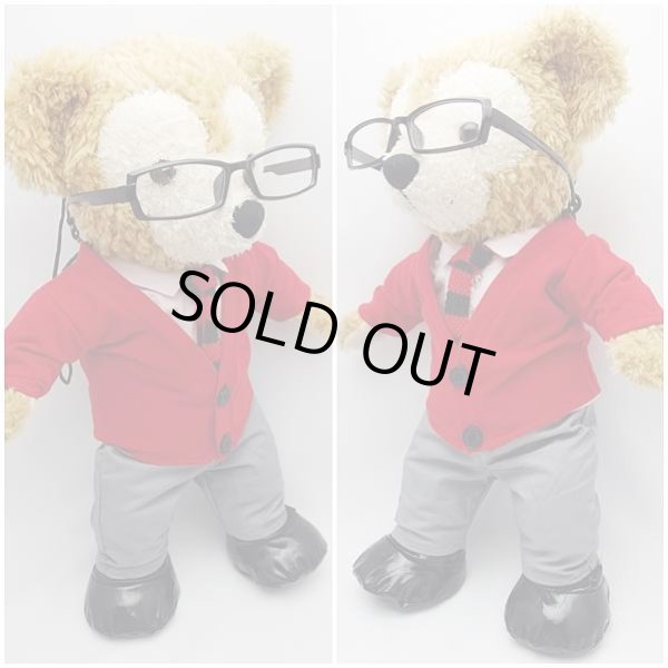 画像2: 【予約受付中】 ダッフィー 衣装 Sサイズ (身長43cm) 鍵コス 赤セーター  コスチューム 服 O a73 (2)