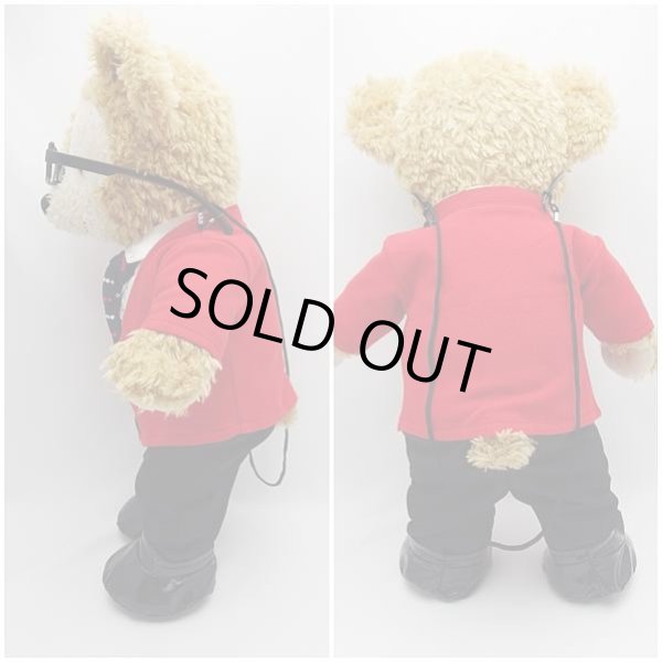 画像3: 【予約受付中】 ダッフィー 衣装 Sサイズ (身長43cm) 鍵コス 赤セーター  青ネクタイ コスチューム 服 O a75 (3)