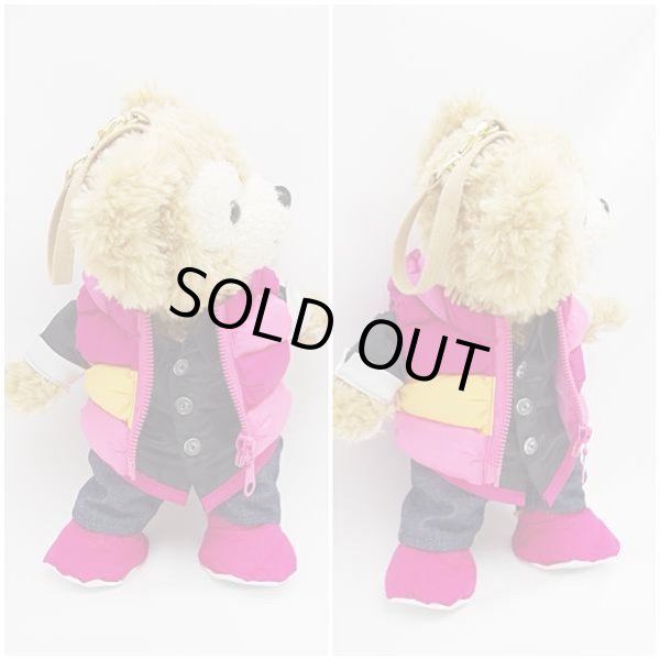 画像2: 【予約受付中】 ダッフィー&ジェラトーニ 衣装 ポーチサイズ (身長28cm) ワイハジャケット コスチューム 服 ピンク N a92 (2)