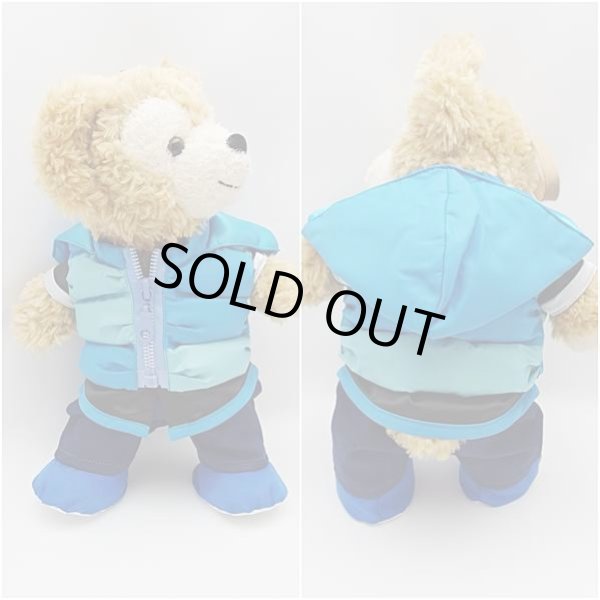 画像3: 【予約受付中】 ダッフィー&ジェラトーニ 衣装 ポーチサイズ (身長28cm) ワイハジャケット コスチューム 服 青 S a93 (3)