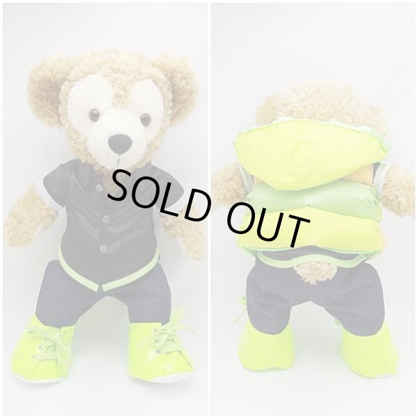 画像3: 【予約受付中】ダッフィー 衣装 Sサイズ (身長43cm)  ワイハジャケット コスチューム 服 緑 M a95 (3)