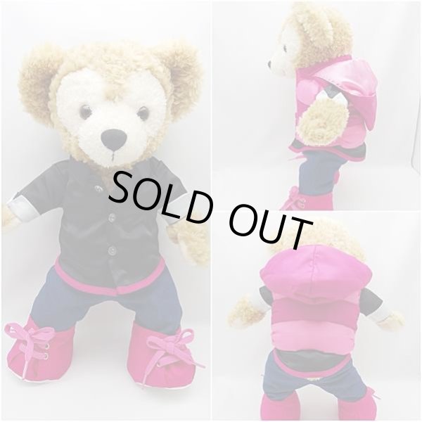 画像3: 【予約受付中】 ダッフィー 衣装 Sサイズ (身長43cm)  ワイハジャケット コスチューム 服 ピンク N a97 (3)