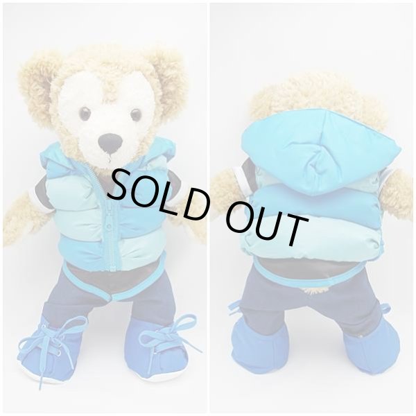 画像3: ダッフィー 衣装 Sサイズ (身長43cm)  ワイハジャケット コスチューム 服 青 S a98 (3)