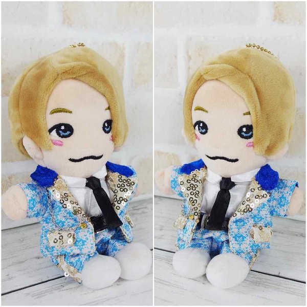 画像2: 【予約受付中】 ちびぬい 2023 驚きツアー メンカラ 衣装 コスチューム 服 aa11青担当 (2)